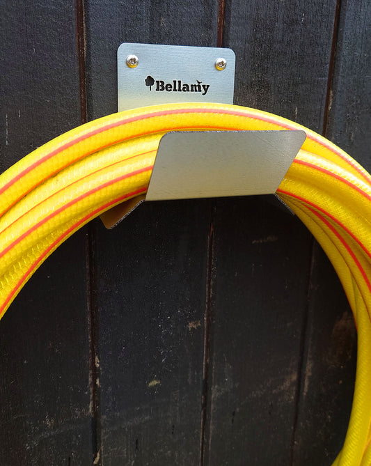 Bellamy Simple Wall Mount Hose Pipe Holder - Indoor Outdoors