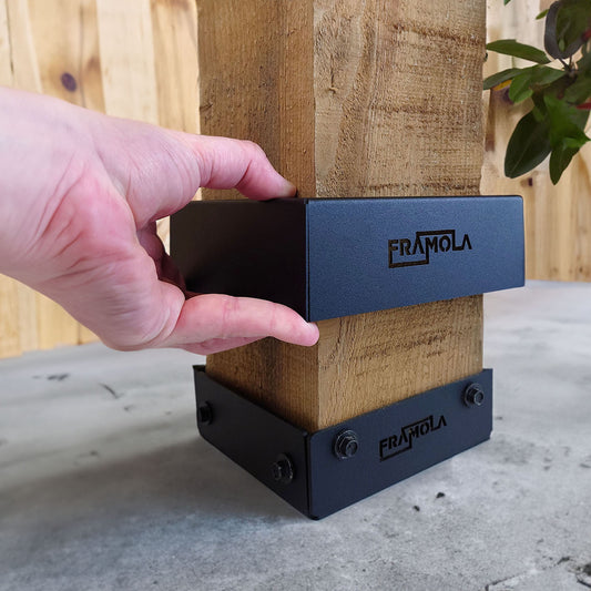 Framola Post Base Bracket Covers (4 Sizes Available) - Indoor Outdoors
