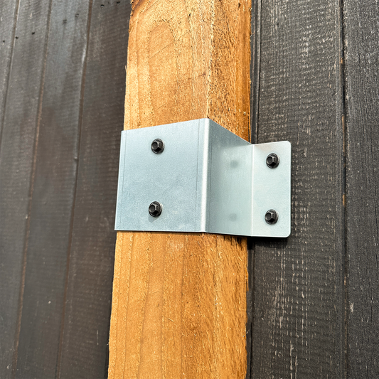 FenceEasy Fence Post Wall Fixing Bracket (4 Sizes Available)