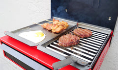 Volcann™ Pyro Fold Out Wall Mount BBQ with Modular Grilltops