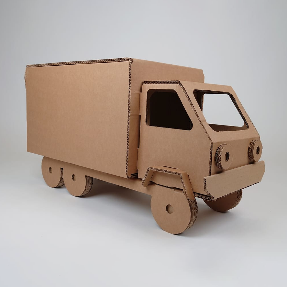 Cardboard car toy deals