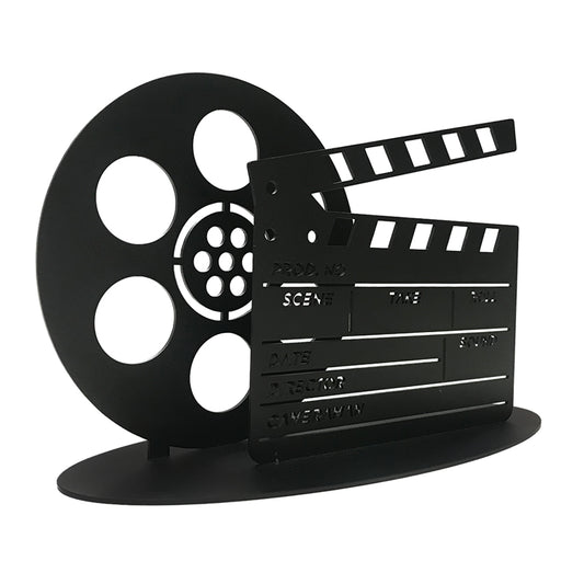 At The Movies Film Clapper Board & Film Reel Ornament - Indoor Outdoors