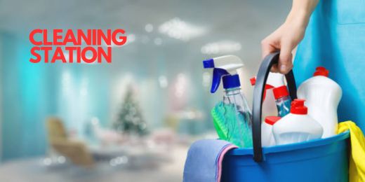 Cleaning Stations: Organised Solutions for a Cleaner Workspace