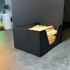 Okunaii™ Tabletop Coffee Stirrer & Stir Stick Holder