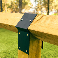 FenceEasy™ Knee Rail Bracket for 4" x 4" Timber Birdsmouth or Diamond Posts