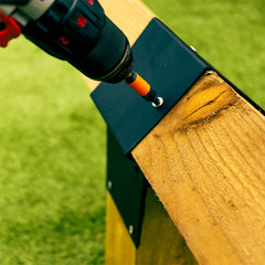 FenceEasy™ Knee Rail Bracket for 4" x 4" Timber Birdsmouth or Diamond Posts