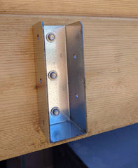 Framola Downwards Angled Rafter Brackets - For Downwards Slope Rafters (90 Options Available)