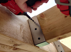 Framola™ Extra Strong Timber Rafter Bracket - Suitable for 6" x 2" Timber - Indoor Outdoors
