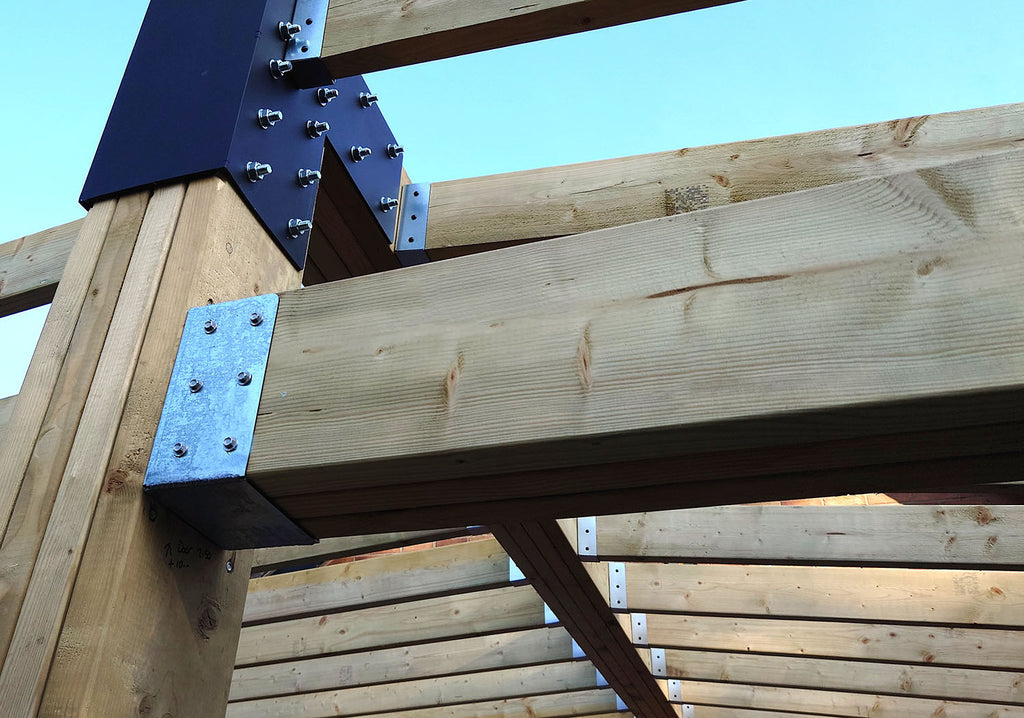 Rafter Bracket for Heavy Duty Timber Rafter Installations