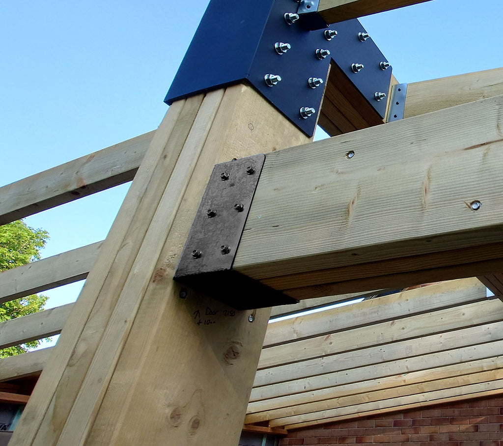 Rafter Bracket for Heavy Duty Timber Rafter Installations