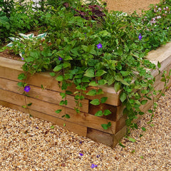 SleeperFit Simple Planter & Vegetable Patch Installation Kit - Sleepers & Screws - Indoor Outdoors