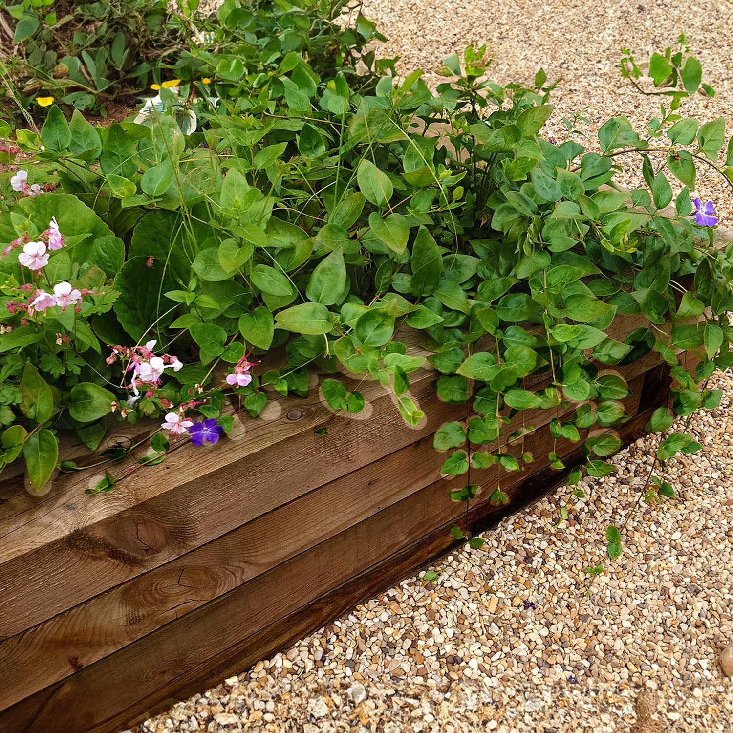 SleeperFit Simple Planter & Vegetable Patch Installation Kit - Sleepers & Screws - Indoor Outdoors