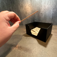 Okunaii™ Tabletop Coffee Stirrer & Stir Stick Holder