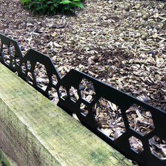 Decorative Geometric Garden Steel Picket Fence Panels - Indoor Outdoors