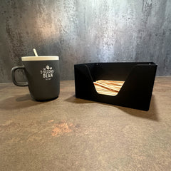 Okunaii™ Tabletop Coffee Stirrer & Stir Stick Holder