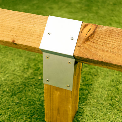 FenceEasy™ Knee Rail Bracket for 4" x 4" Timber Birdsmouth or Diamond Posts