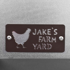 Jake's Farm Yard Hay Feeder Trough for Horses & Large Animals