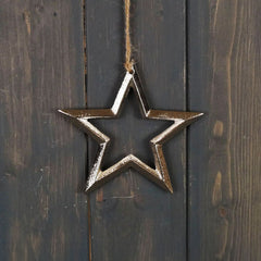 Metal Hanging Star - Indoor Outdoors