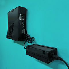 GameShieldz™ Xbox 360 Slim Console & Power Brick Wall Mount Holder & Bracket