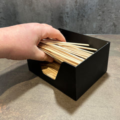 Okunaii™ Tabletop Coffee Stirrer & Stir Stick Holder