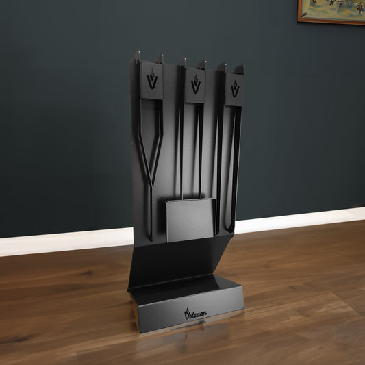 Volcann™ Contemporary Fireplace Tools & Companion Set