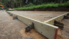 Buzzard UK Adjustable Concrete Formwork Brackets with Pin – UK Made Shuttering Bracket – Works with 6" & 8" Timber – Patent Pending