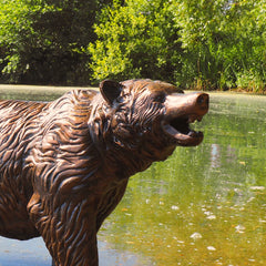 Fergus McArthur Bear Cub Bronze Effect Sculpture
