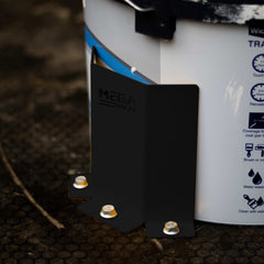 MegaMaxx UK™ Floor Mount & Van Mount Bucket, Paint Can & Dust Extractors Brackets (2 Styles Available)