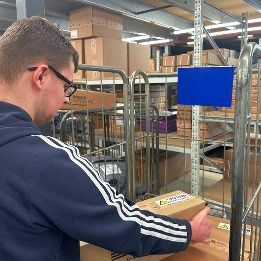 MegaMaxx UK™ Shipping & Warehouse Cage Hanging Steel Labels