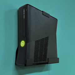 GameShieldz™ Xbox 360 Slim Console & Power Brick Wall Mount Holder & Bracket