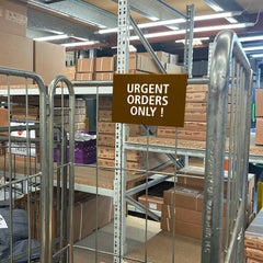 MegaMaxx UK™ Shipping & Warehouse Cage Hanging Steel Labels