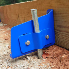 Buzzard UK Adjustable Concrete Formwork Brackets with Pin – UK Made Shuttering Bracket – Works with 6" & 8" Timber – Patent Pending
