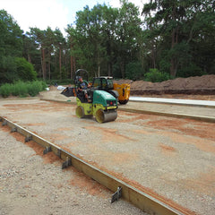 Buzzard UK Adjustable Concrete Formwork Brackets with Pin – UK Made Shuttering Bracket – Works with 6" & 8" Timber – Patent Pending