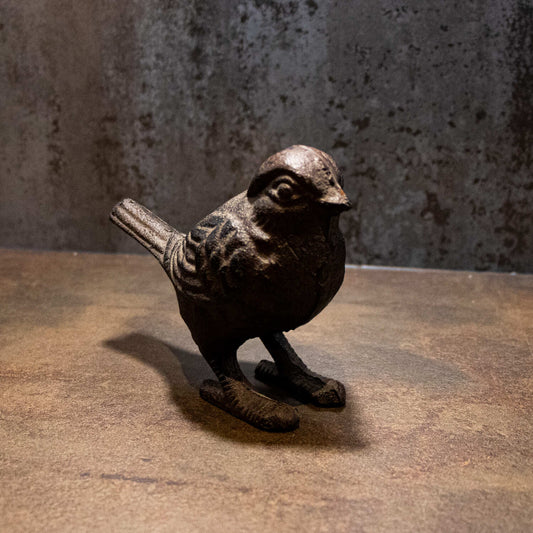 Cast Iron Small Bird Ornament