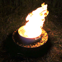 Volcann™ Orbis Circular Steel Garden Feature Fire Pit