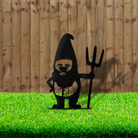 Bellamy Colin The Grumpy Gnome Silhouette Ornament - Indoor Outdoors