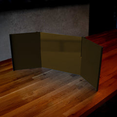 MeepleMounts Tabletop 3-Part Slot-In Magnetic RPG Dungeon Master Screen