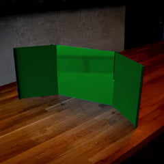 MeepleMounts Tabletop 3-Part Slot-In Magnetic RPG Dungeon Master Screen