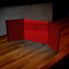 MeepleMounts Tabletop 3-Part Slot-In Magnetic RPG Dungeon Master Screen