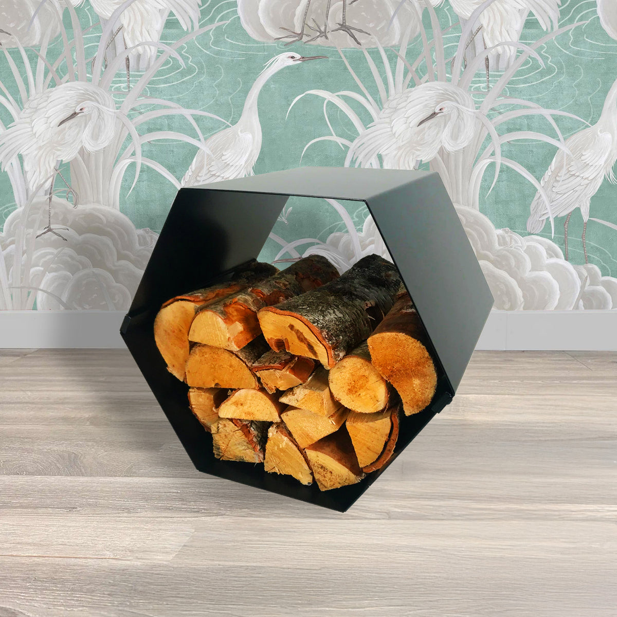 Volcann™ Hexagon Firewood Log Store