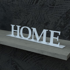 Okunaii™ Free-Standing Steel Home Word Ornament
