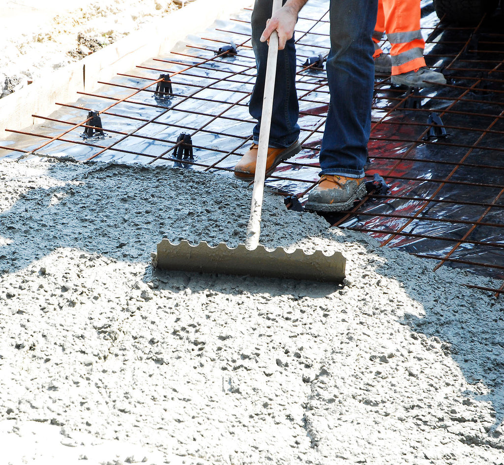 Concrete Rake & Placer Tool For Tamping & Spreading Concrete