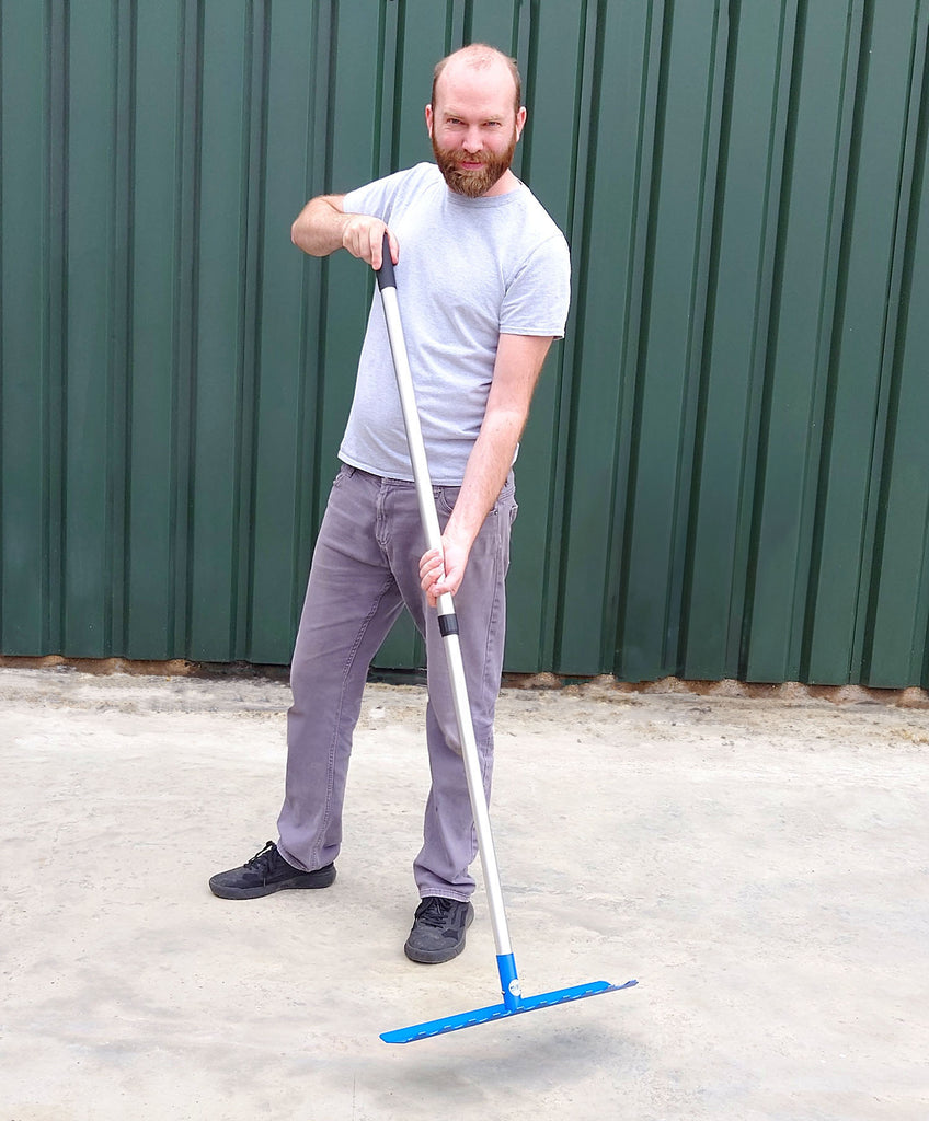 Concrete Rake & Placer Tool For Tamping & Spreading Concrete