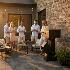 Volcann™ Heavy-Duty Wood Burning Rocket Stove & Oven