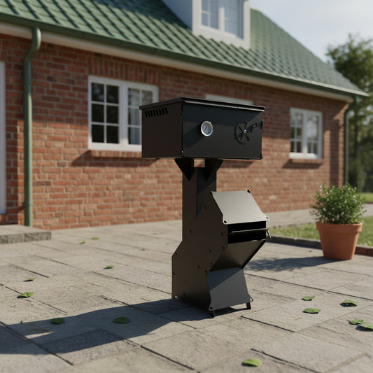 Volcann™ Heavy-Duty Wood Burning Rocket Stove & Oven