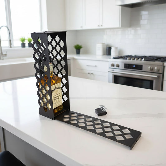 TopLocked Bottle Cage for Wine & Spirits