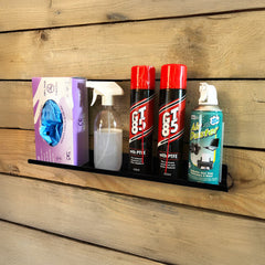 MegaMaxx UK™ Wall Mounted Spray Can & Aerosol Multi-Purpose Shelving Unit