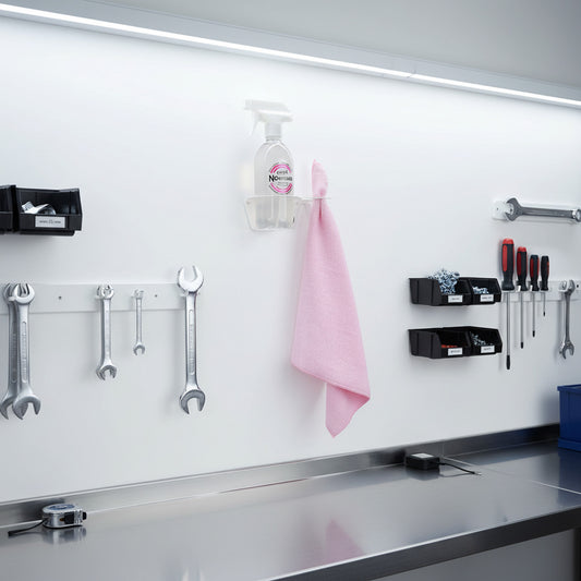 MegaMaxx UK™ No Excuse Cleaning Station - Bracket + Bottle
