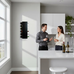 Okunaii™ Modern Wall Mount Wine Rack (6 Bottle Capacity)