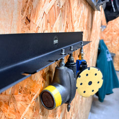 MegaMaxx UK™ Wall Mount Air Tool Rack - Indoor Outdoors